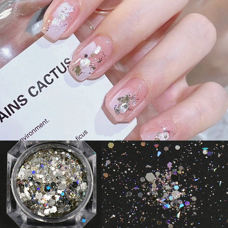 Galactic Crystal Stone Nail Art Sequin