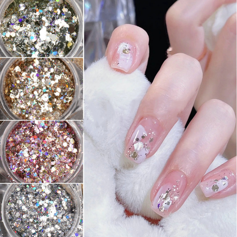 Galactic Crystal Stone Nail Art Sequin