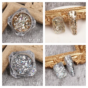 Galactic Crystal Stone Nail Art Sequin